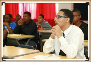 Mentoring - Esquire absorbing information on the responsibility of the male in teen dating relationships.